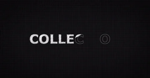 Drawing a word COLLECTION Stock Footage 60640452
