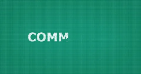 Drawing a word COMMUNITY Stock Footage 60904167
