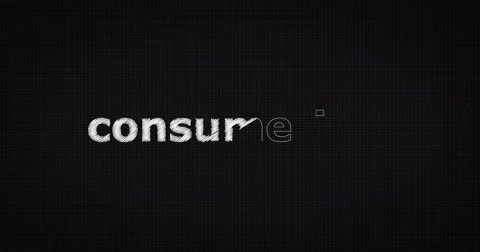 Drawing a word CONSUMERISM Stock Footage 60657076