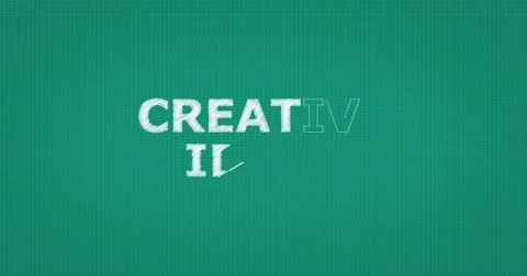 Drawing a word CREATIVE IDEAS Stock Footage 60904221