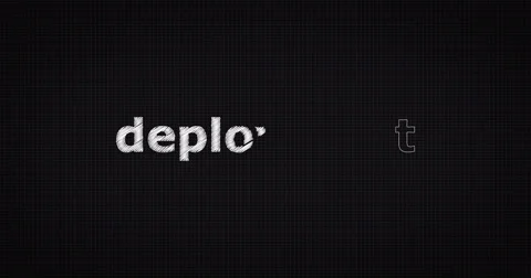 Drawing a word DEPLOYMENT Video stock 60657286