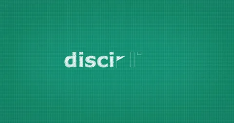 Drawing a word DISCIPLINE Stock Footage 60904294
