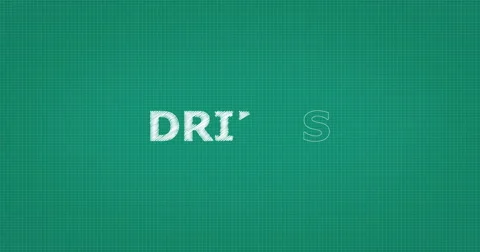 Drawing a word DRINKS Stock Footage 60904298
