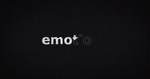 Drawing a word EMOTIONS 스톡 동영상 60660669