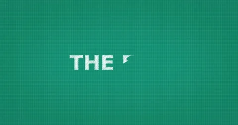 Drawing a word THE END Video stock 61140422