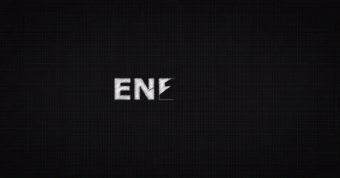 Drawing a word ENEMY Stock Footage 60617432