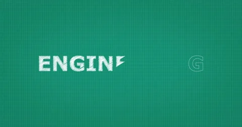 Drawing a word ENGINEERING Stock Footage 60904323