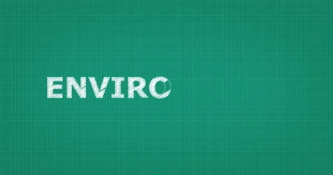 Drawing a word ENVIRONMENT Stock Footage 60897000