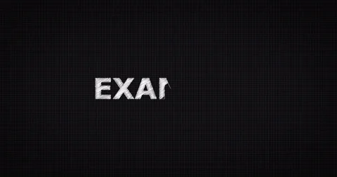 Drawing a word EXAMPLE 스톡 동영상 60657461