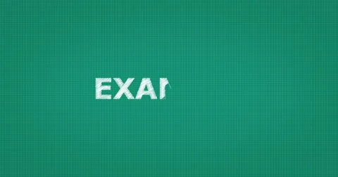 Drawing a word EXAMPLE Stock Footage 60897979