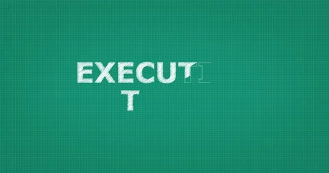 Drawing a word EXECUTIVE TEAM Stock Footage 60898657
