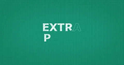 Drawing a word EXTRA PRICE Stock Footage 60899259