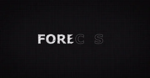 Drawing a word FORECAST Video stock 60657600