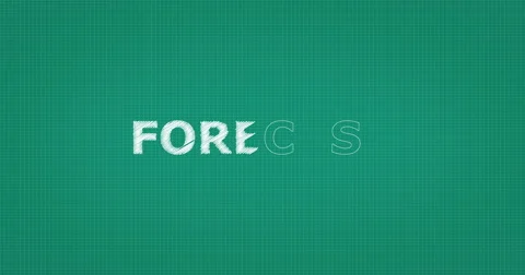 Drawing a word FORECAST Stock Footage 60900569