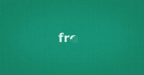 Drawing a word FREE Video stock 60900578