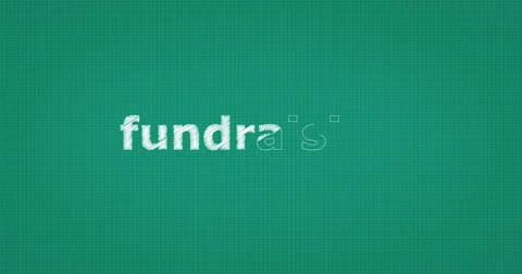 Drawing a word FUNDRAISING Stock Footage 60901122