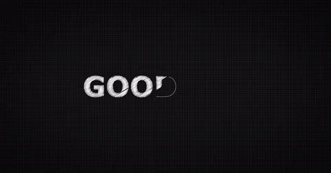 Drawing a word GOOD BYE Stock Footage 60640710