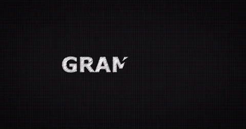Drawing a word GRAMMAR 스톡 동영상 60657681