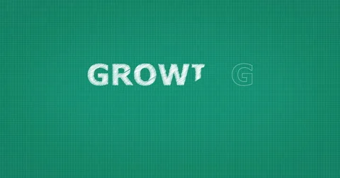 Drawing a word GROWING OLD Video stock 61064051