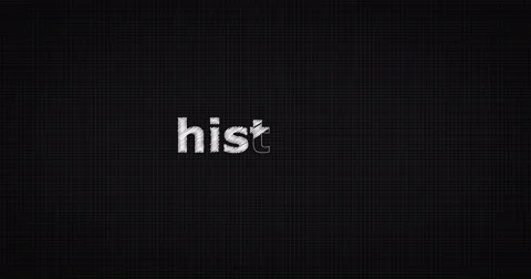 Drawing a word HISTORY Stock Footage 60697229