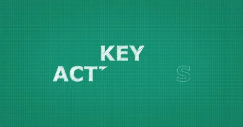 Drawing a word KEY ACTIVITIES Stock Footage 60904674