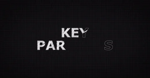 Drawing a word KEY PARTNERS Stock-Footage 60640800