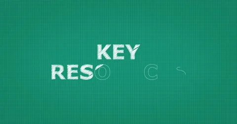 Drawing a word KEY RESOURCES Video stock 60904698