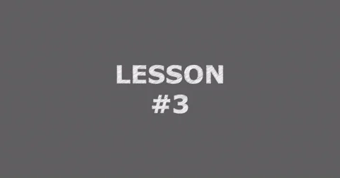 Drawing a word LESSON #3 Video stock 60445653