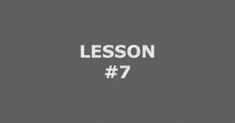 Drawing a word LESSON #7 Stock Footage 60445764