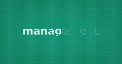 Drawing a word MANAGEMENT Stock Footage 61119933