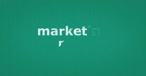 Drawing a word MARKETING PLAN Stock Footage 61119990