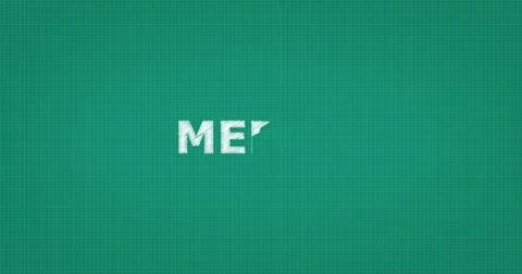 Drawing a word MEDIA 스톡 동영상 61140034