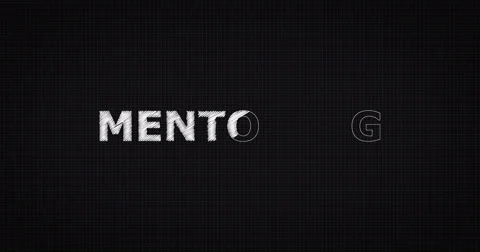 Drawing a word MENTORING Stock-Footage 60640857