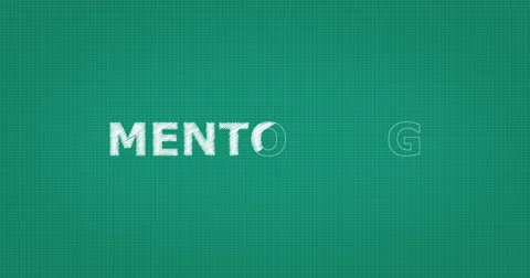 Drawing a word MENTORING Video stock 60905395