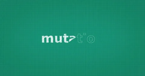 Drawing a word MUTATION Stock Footage 61140127