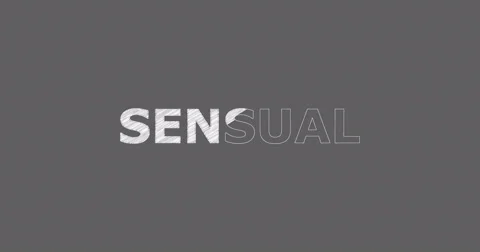 Drawing a word SENSUAL Stock Footage 60597913