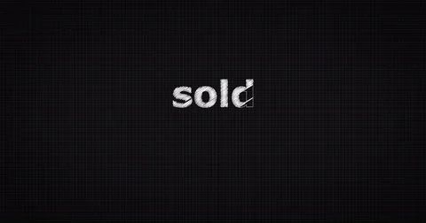 Drawing a word SOLD OUT Stock Footage 60697705
