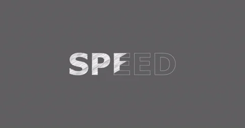 Drawing a word SPEED Stock Footage 60578259
