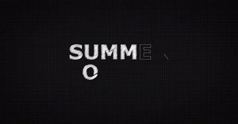 Drawing a word SUMMER OFFER Stock Footage 60641123