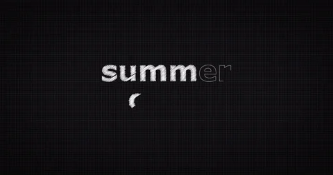 Drawing a word SUMMER OFFER Stock Footage 60697751