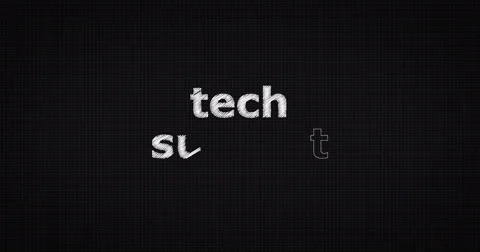 Drawing a word TECH SUPPORT 스톡 동영상 60697764