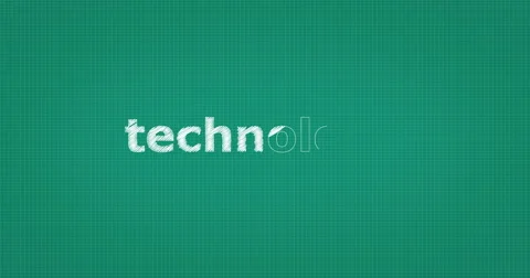 Drawing a word TECHNOLOGY Video stock 61120110