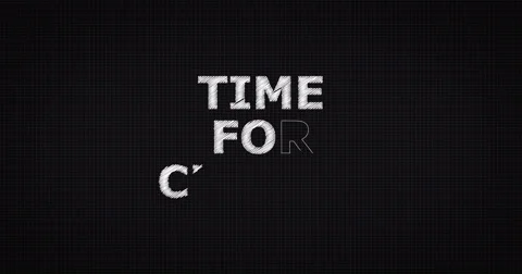 Drawing a word TIME FOR CHANGE 스톡 동영상 60641189