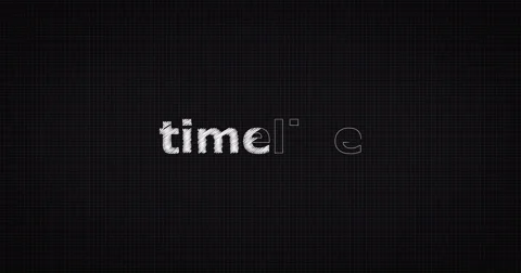 Drawing a word TIMELINE | Stock Video | Pond5