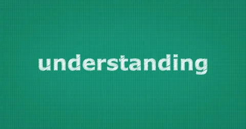 Drawing a word UNDERSTANDING 스톡 동영상 61265996