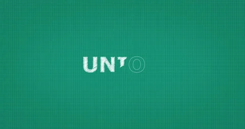 Drawing a word UNION Stock Footage 61055445