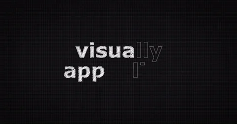 Drawing a word VISUALLY APPEALING Stock Footage 60697901