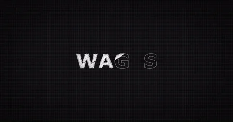 Drawing a word WAGES Stock Footage 60641226