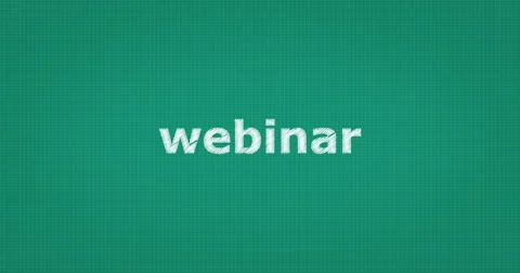 Drawing a word WEBINAR 스톡 동영상 61266045