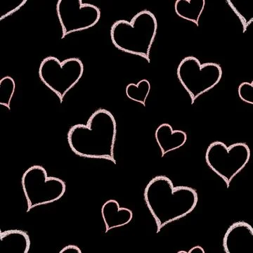 Drawn chalk pattern Stock Photos